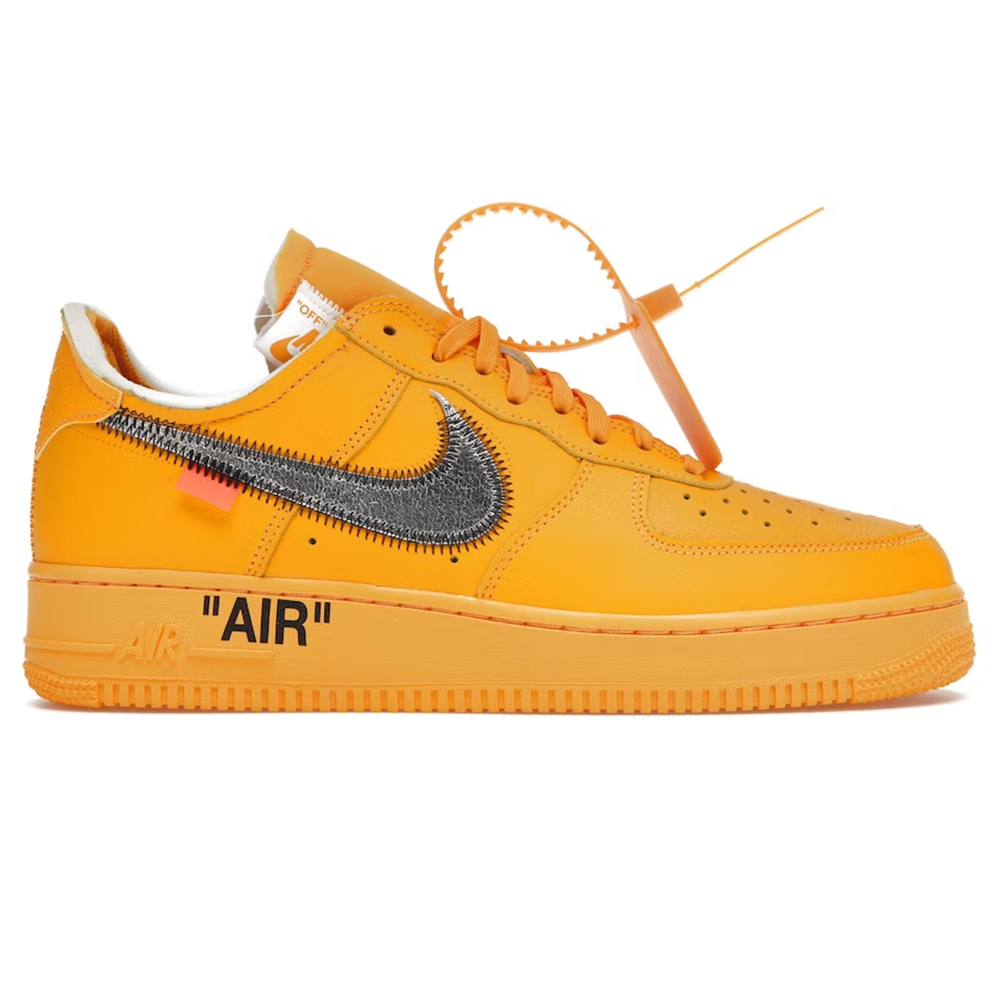 Image of Nike x Off White Air Force 1 Low ICA University Gold