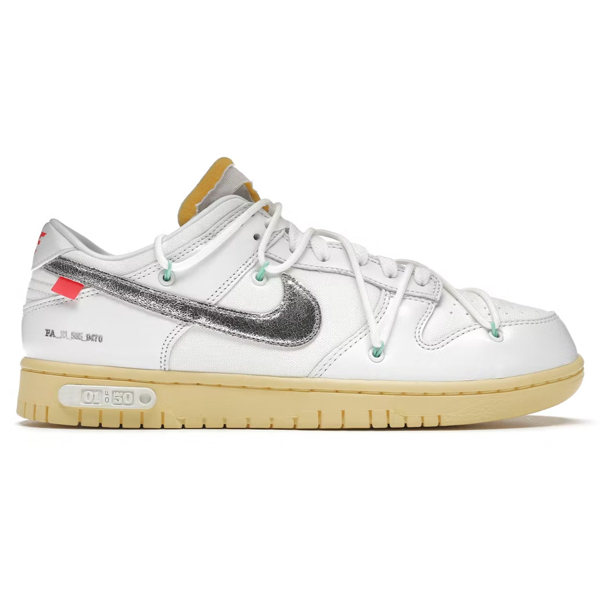 Image of Nike x Off White Dunk Low Lot 1