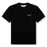 Off-White Waves Diagonals Black T Shirt