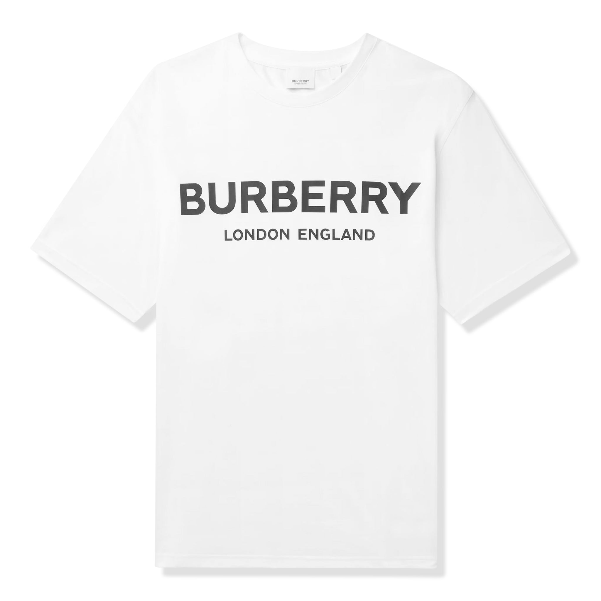 Burberry Letchford Logo White T Shirt – Crepslocker