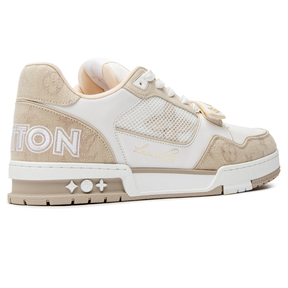 Louis Vuitton LV Monogram Beige Sneaker 1A9ZBY - Main Image