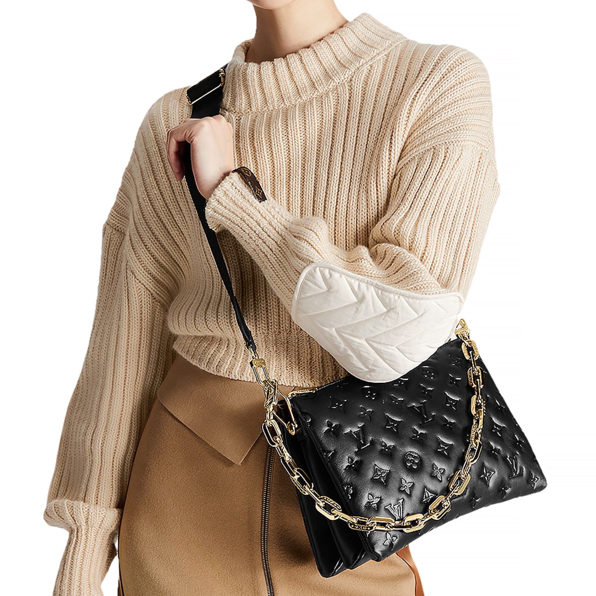 Louis Vuitton Monogram Black Coussin PM Bag – Crepslocker - Pre