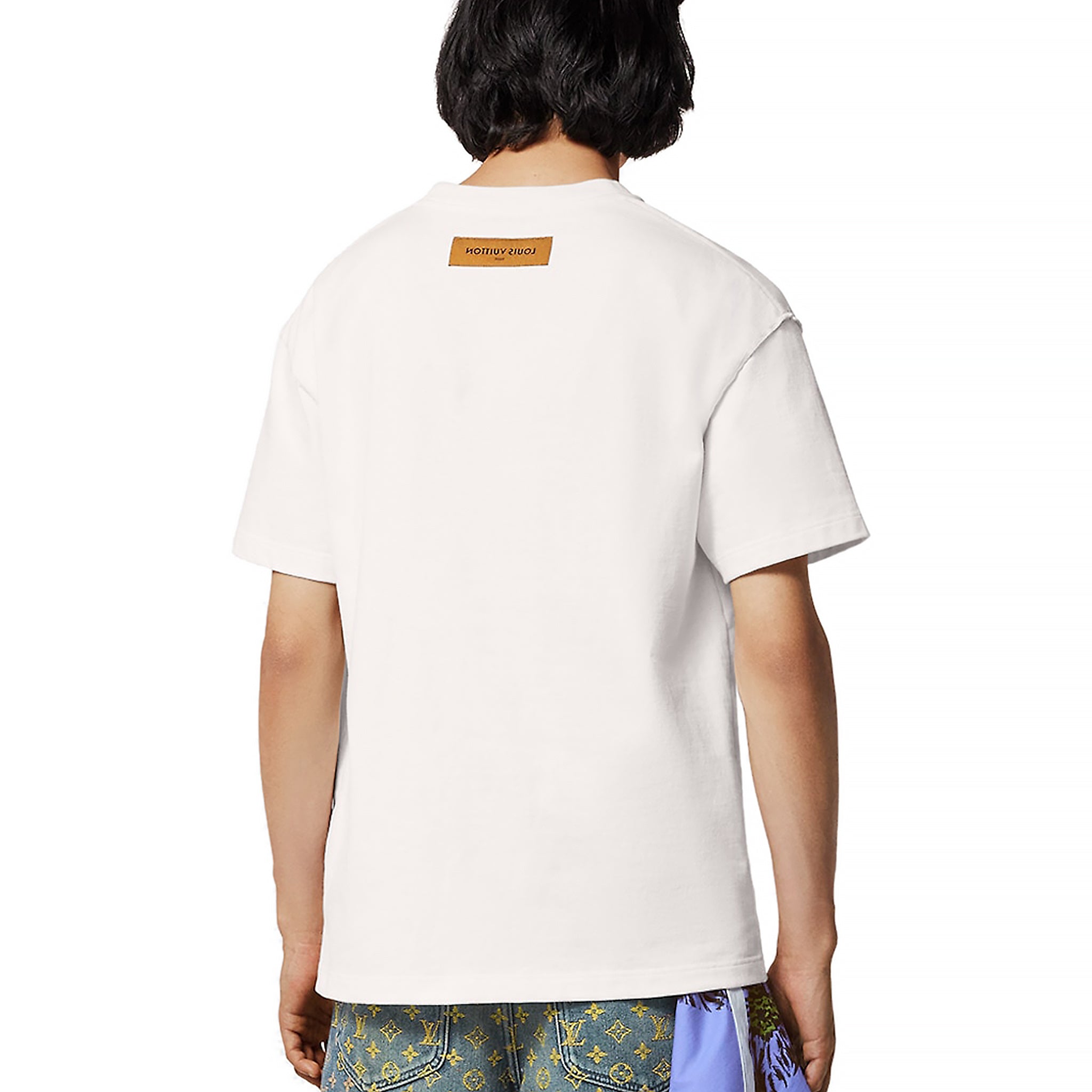 Shop Louis Vuitton Men's V-Neck T-Shirts