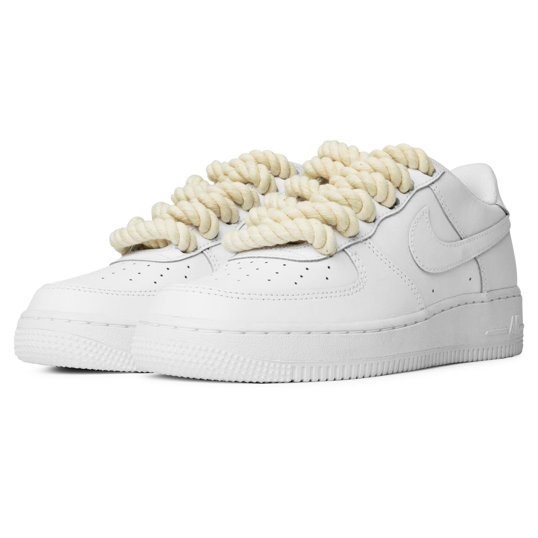 Nike Air Force 1 Low Rope Lace White Crepslocker