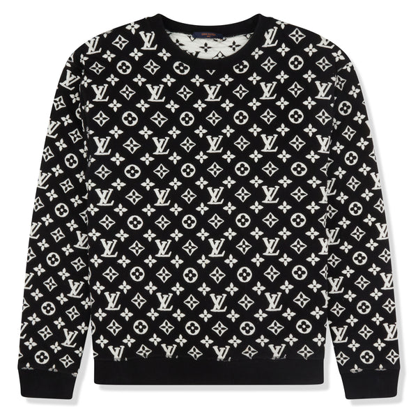 On sale at a Louis Vuitton space hosted in Chicago s West Loop neighborhood  - Pre Owned - Louis Vuitton LV Monogram Black White Sweatshirt – Cheap  Hotelomega Jordan outlet