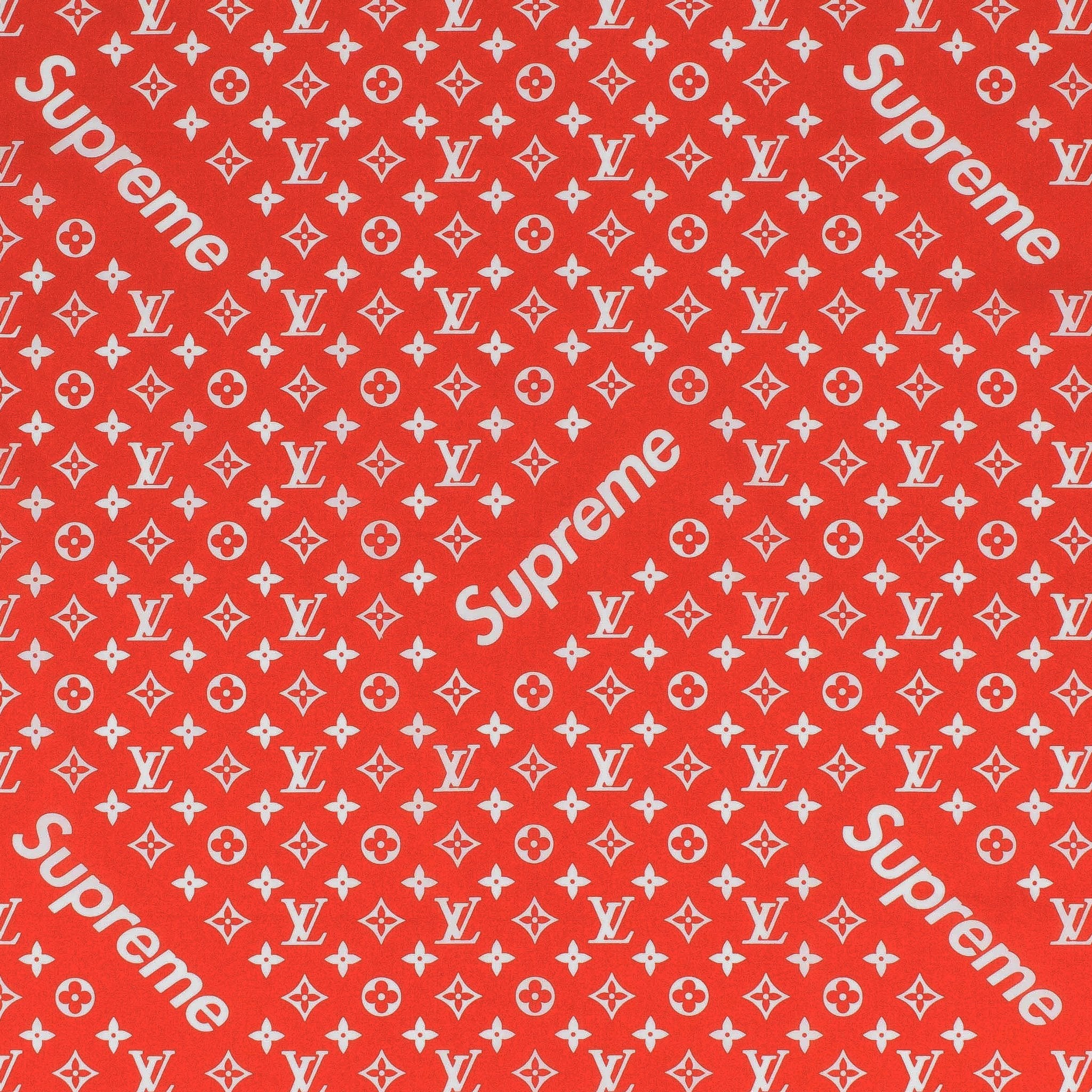 SUPREME/LOUIS VUITTON MONOGRAM BOX LOGO T-SHIRT, S/S 2017